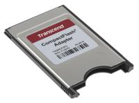 ts0mcf2pc Transcend PCMCIA Internal Card Reader for Compact Flash Type I, Compact Flash Type II Memory Cards