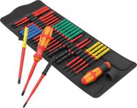05006617001 Wera Hexagon, Phillips, Pozidriv, Slotted, Torx Bit Holder Screwdriver, 26-Piece