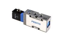 mvh-5-14-b Festo 5/2 Solenoid Pilot Valve - Electrical G 1/4 MVH Series 24V dc, 19701