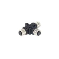 pxppvc12tsff04afbbfb Bulgin Tee M12 Socket to 4 Pole M12 Socket Adapter