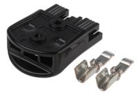 sbsminiblk-45 Anderson Power Products Battery Connector, 52A