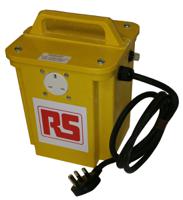 122-6709 RS PRO 3.0 kVA Intermittent 5 Mins on 15 Mins off Site Transformer, 230V ac Primary, 230V Secondary, 2 x 13A O/P