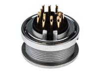 kfv-120 Lumberg, KFV 12 Pole M16 Din Socket, DIN EN 60529, 3A, 60 V ac IP40, Female, Panel Mount