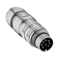 033200-08-1 Lumberg Circular Connector, 8 Contacts, Cable, M16 Connector, Plug, Male, IP68, 03 Series