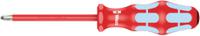 05022741001 Wera Pozidriv Insulated Screwdriver, PZ2 Tip, VDE/1000V