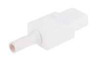 px0587wh Bulgin C13 Cable Mount IEC Connector Socket, 10A, 250 V