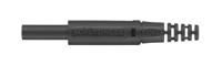 sfk-7997-cni-ok-05-sw Schutzinger Black Male Banana Connector, 10A, 600V