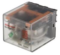 121-7815 RS PRO Plug In Power Relay, 12V dc Coil, 10A Switching Current, 3PDT