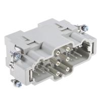 09380182601 HARTING Heavy Duty Power Connector Insert, 10A, Male, Han K Series, 19 Contacts