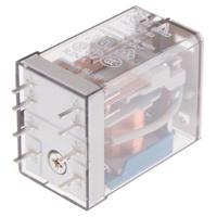 551290240000 Finder PCB Mount Power Relay, 24V dc Coil, 10A Switching Current, DPDT