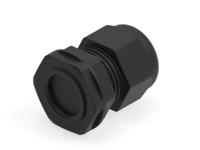 1sng626072r0000 Entrelec 1SNG Series Black PA 6 Cable Gland, M25 Thread, 11mm min., 17mm max., IP66, IP68