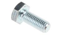 264-6401 RS PRO Bright Zinc Plated Steel, Hex Bolt, M10 x 25mm