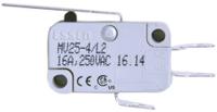 804-6196 RS PRO Long Straight Lever Micro Switch, Solder Terminal, 16 A @ 250 V ac, SP-CO