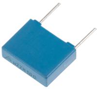 b32520c1224k000 EPCOS B32520 Polyester Film Capacitor, 63 V ac, 100 V dc, ±10%, 220nF, Through Hole