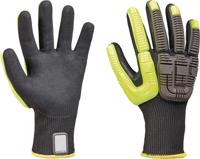 41-4413be8m Honeywell Safety 41-4413BE Black Fibreglass, High Performance Polyethylene, Polyester, Steel Fibre Work Gloves, Size