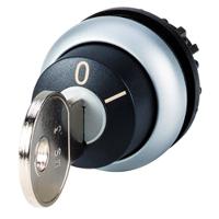 111782-m22-wrs-ms3-a1 Eaton M22 2-position Key Switch Head, Maintained, 22.5mm Cutout