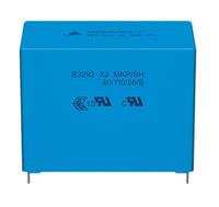 b32921c3104m000 EPCOS B32921C Metallised Polypropylene Film Capacitor, 305 V ac, 630 V dc, ±20%, 100nF, Through Hole