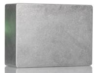 1550l Hammond 1550 Series Unpainted Die Cast Aluminium Junction Box, IP54, 165 x 128 x 72mm