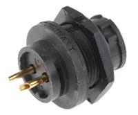en3p2mx Switchcraft Circular Connector, 2 Contacts, Panel, Standard Connector, Plug, Male, IP68, IP69K, EN3 Series