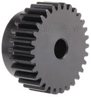 521-6468 RS PRO Steel 30 Teeth Spur Gear, 1.5 Module, 10mm Bore Diam, 45mm Pitch Diam, 38mm Hub Diam