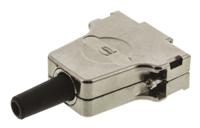 09670150344 HARTING D-sub Series Metal D Sub Backshell, 15 Way, Strain Relief