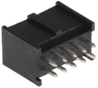90130-1110 Molex C-Grid III Series Straight Through Hole PCB Header, 10 Contact(s), 2.54 mm Pitch, 2 Row, Shrouded