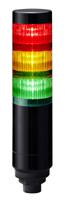 145-719 RS PRO Amber, Green, Red Signal Tower, 3 Lights, 24 V, Direct Mount, Pole Mount