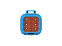 dt04-6p-tn07 TE Connectivity, DT04-6P Automotive Connector Plug Blue Cable 6 Way, Cable Termination DT04-6P-TN07