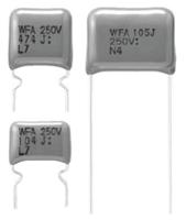 ecwf2335ja Panasonic ECWF(A) Polypropylene Film Capacitor, 250V dc, ±5%, 3.3μF, Through Hole