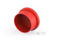 4-2407269-3 CAP CPC SIZE 17 RECP RED