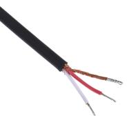 36hr07884x Switchcraft 36HR Male 3.5mm Stereo Jack to Unterminated Aux Cable, Black 36HR07884X