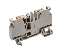 2051180000 Weidmuller  A Series Dark Beige, 6mm², Single-Level, Push In Termination, ATEX, IECEx