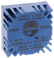 70002k Nuvotem Talema 115 V ac, 230 V ac, 2 x 12V ac Toroidal Transformer, 1.6VA 2 Output