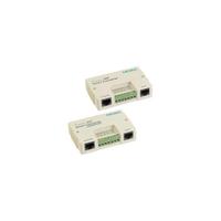 a53-db9f-w-adapter MOXA RS232, RS422, RS485 RJ45 Female to Female Interface Converter