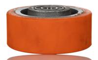 208-6040 RS PRO Polyurethane Abrasion Resistant, Corrosion Resistant Trolley Wheel, 350kg