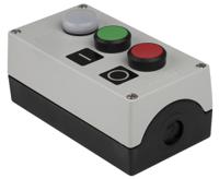 3su1803-0ab00-2ab1 Siemens Enclosed Push Button - SPDT, Plastic, Green, Red, White, IP66, IP67, IP69