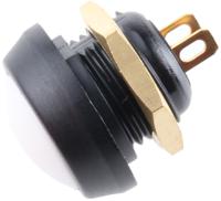 59-514 ITW Switches 59 Series Miniature Push Button Switch, Momentary, Panel Mount, 13.65mm Cutout, SPST, Clear LED, 125V ac,