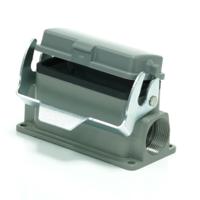 208-4963 RS PRO Heavy Duty Power Connector Housing, PG21 Thread, Side Entry