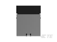 292317-4 TE Connectivity Right Angle, PCB Mount, Socket- Single Port Type B 2.0 USB Connector