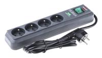1153904314 brennenstuhl 1.5m 4 Socket Type E - French Extension Lead, 230 V, IP20