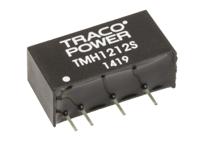 tmh-1212s TRACOPOWER TMH DC-DC Converter, 12V dc/ 165mA Output, 10.8 → 13.2 V dc Input, 2W, Through Hole, +85°C Max Temp