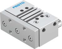 dfm-50-25-p-a-gf Festo Pneumatic Guided Cylinder - 170871, 50mm Bore, 25mm Stroke, DFM Series, Double Acting