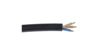 863-4033 RS PRO TRS 2.5 mm² 4 Core Power Cable, H05RR-F, Black CPE, 100m