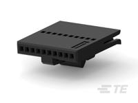 487545-7 TE Connectivity, FFC Female PCB Connector Housing, 1.27mm Pitch, 10 Way, 1 Row