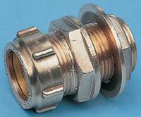 798-088 RS PRO Brass Pipe Fitting, Straight Compression Coupler, Male 1/2in 15mm