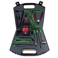 434-2415 RS PRO MM2000 Thermometer & Probe Kit for HVAC, Industrial Use, Type K Thermocouple Probe, 1 Input(s), +1372°C Max,