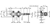 ts-0100 Novotechnik TS Series Transducer Position Sensor, Voltage Divider Signal