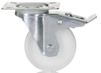 828-6271 RS PRO Braked Swivel Castor Wheel, 125kg Capacity, 100mm Wheel