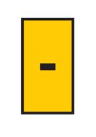 561-02714-wic2-pa66-ye HellermannTyton WIC Snap On Clip On Cable Marker, Yellow, 2.8 → 3.8mm Cable, for Cables and Wires, 561-02714
