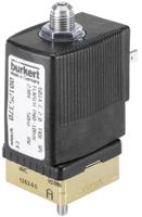 125370 Burkert Solenoid Valve , 3 Port, NC, 230 V ac 1/8 in